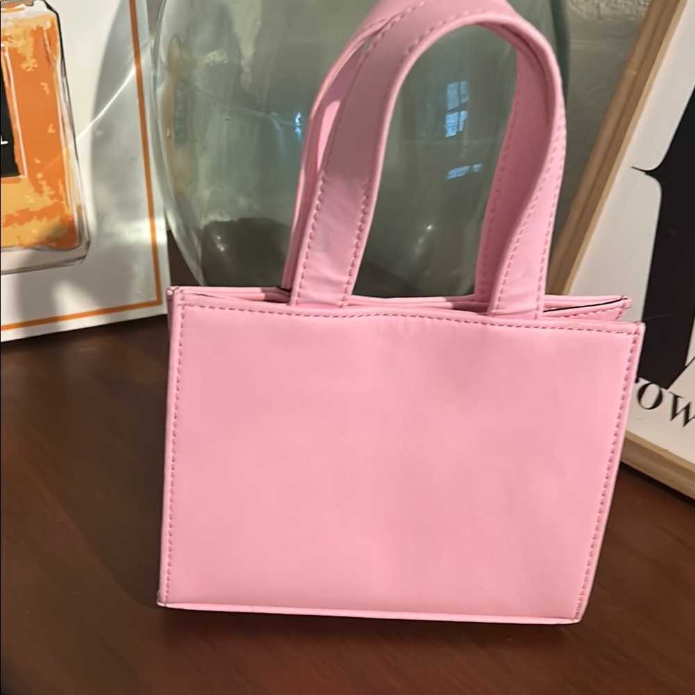 CISE PBP Pink Vegan Leather Mini Tote Bag NWT - Picture 10 of 12